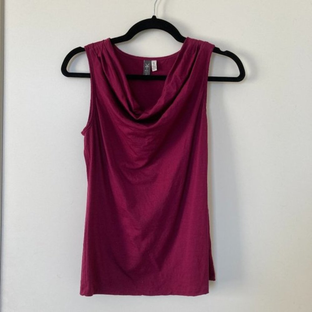 Ibex Aria Cowl Neck Tank Top